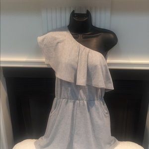 Rolla Coster Off Shoulder Heather Grey Romper